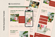 Squarespace Template: Nourish, a Squarespace Template by Applet Studio (Thumbnail 1 of 6)