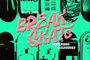 Broken Habit – Funky Street Display, a Handwritten Font by Littlehand (Thumbnail 10 of 10)