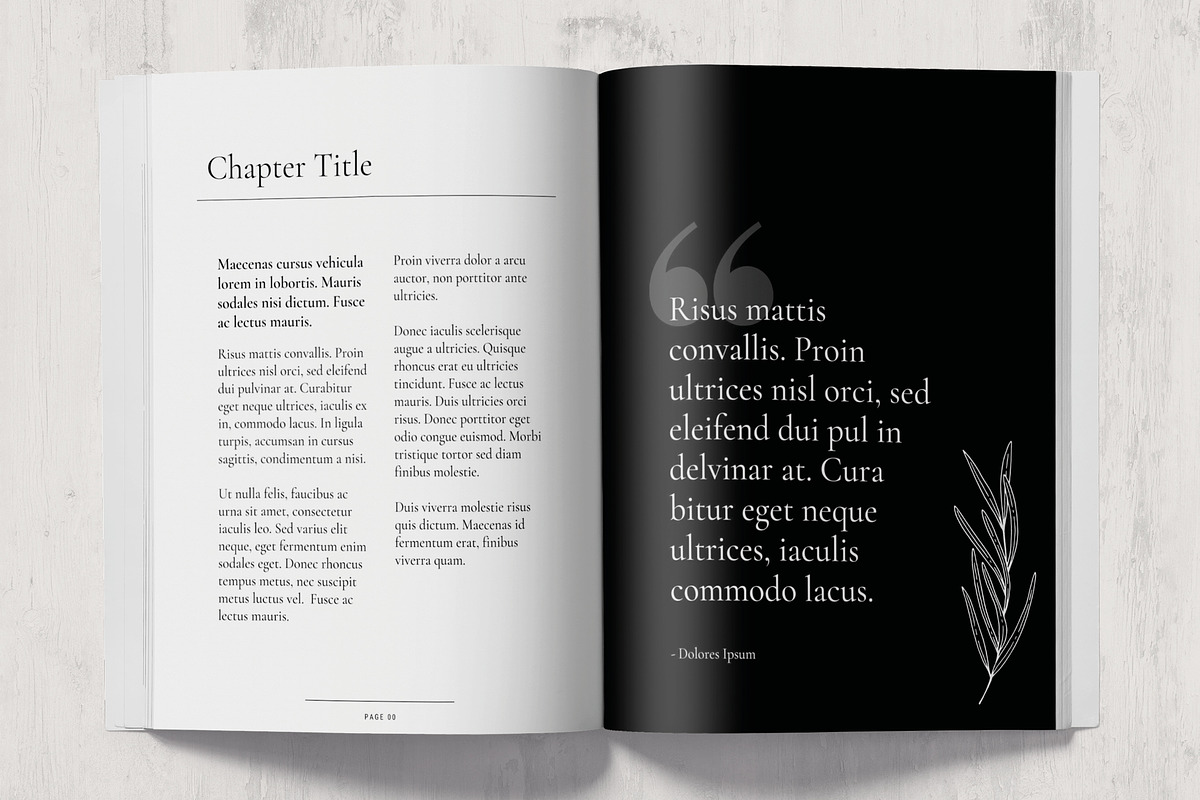 Minimal eBook Template for Canva, a Magazine Template by Paperweight Memories (Photo 10 of 16)