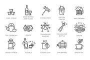 Drink Icon Set, a Food Illustration by Tettygreen (Thumbnail 3 of 3)