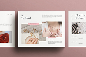 Fashion Lookbook Brochure Template