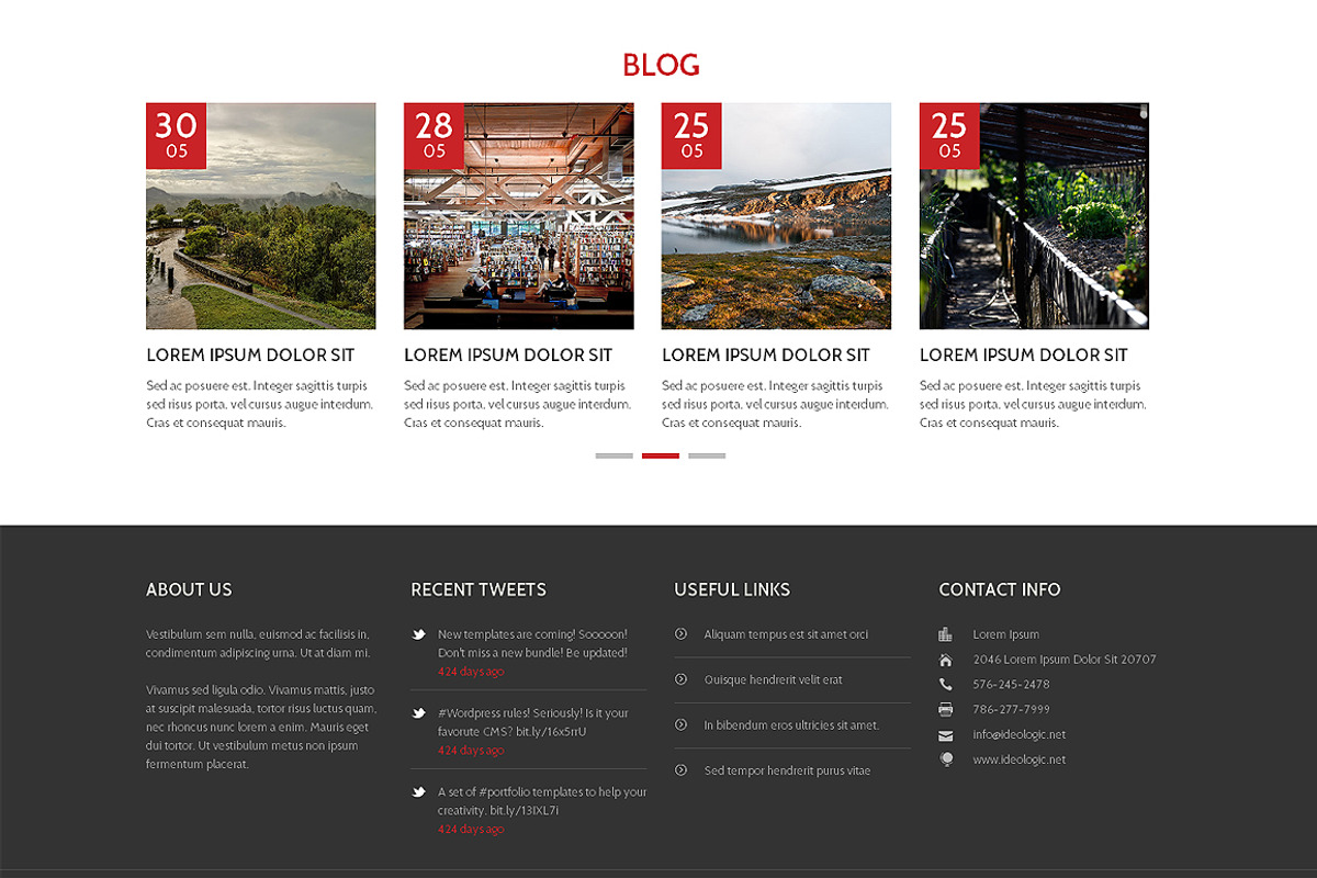 Power Responsive Bootstrap Theme, a Bootstrap Template by IceTemplates (Photo 4 of 4)