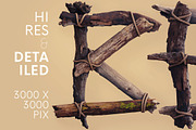Wild Forest - 3D Lettering, an Object Graphic by MIIM (Thumbnail 2 of 7)
