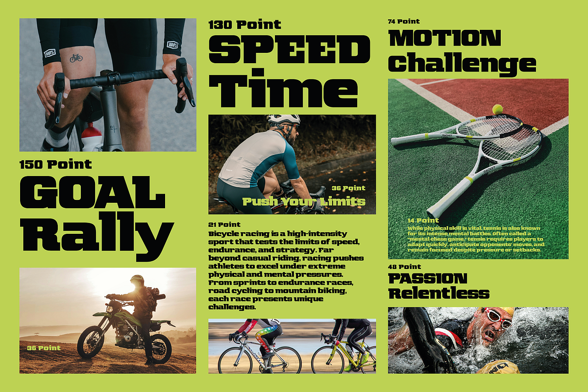 Gritstorm - Sport Typeface, a Sans Serif Font by HipFonts (Photo 5 of 10)