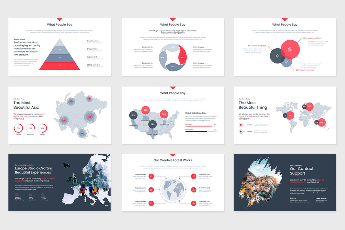 Union Presentation Template Design, a Presentation Template by Rocketstill (Photo 9 of 9)