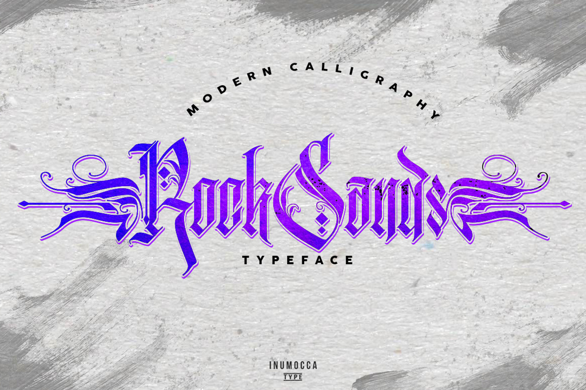 RockSands Typeface