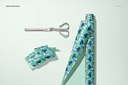 Gift Wrapping Paper Mockup Bundle, a Packaging Mockup by creatsy5 (Thumbnail 8 of 35)