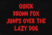 Krrraw Brush Handmade Display Font, a Handwritten Font by Maulana Creative (Thumbnail 2 of 7)