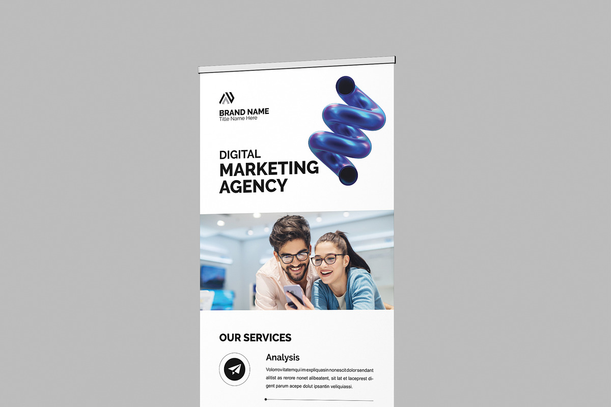Corporate Roll Up Banner Design preview 2