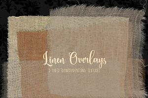 Linen Overlays - PNG Textures