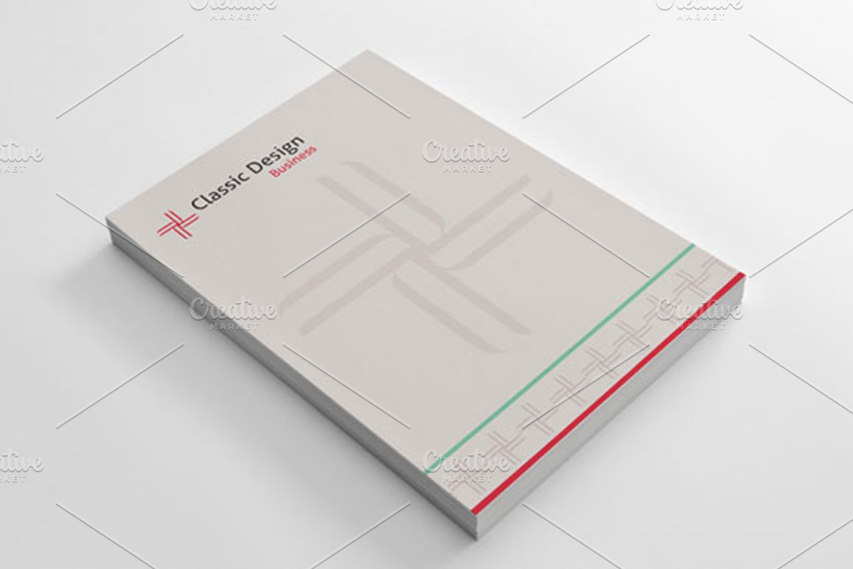 Classic Design Stationery Template, a Stationery Template by felicidads (Photo 4 of 4)