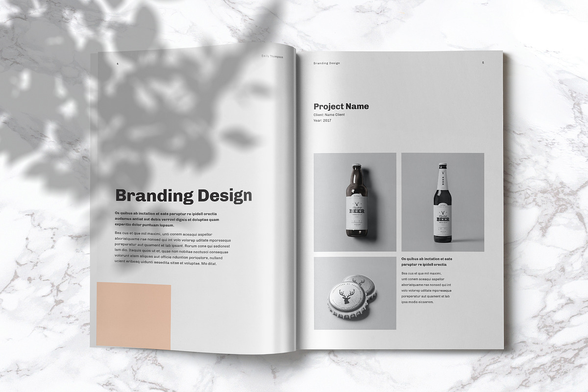 Portfolio Template, a Templates & Theme by StockInDesign (Photo 3 of 8)