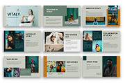 Vitaly – Fashion Google Slide, a Presentation Template by kreatifreya (Thumbnail 3 of 5)