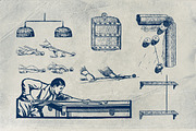 Retro billiards, an Illustration by Retro Machine (Thumbnail 6 of 7)