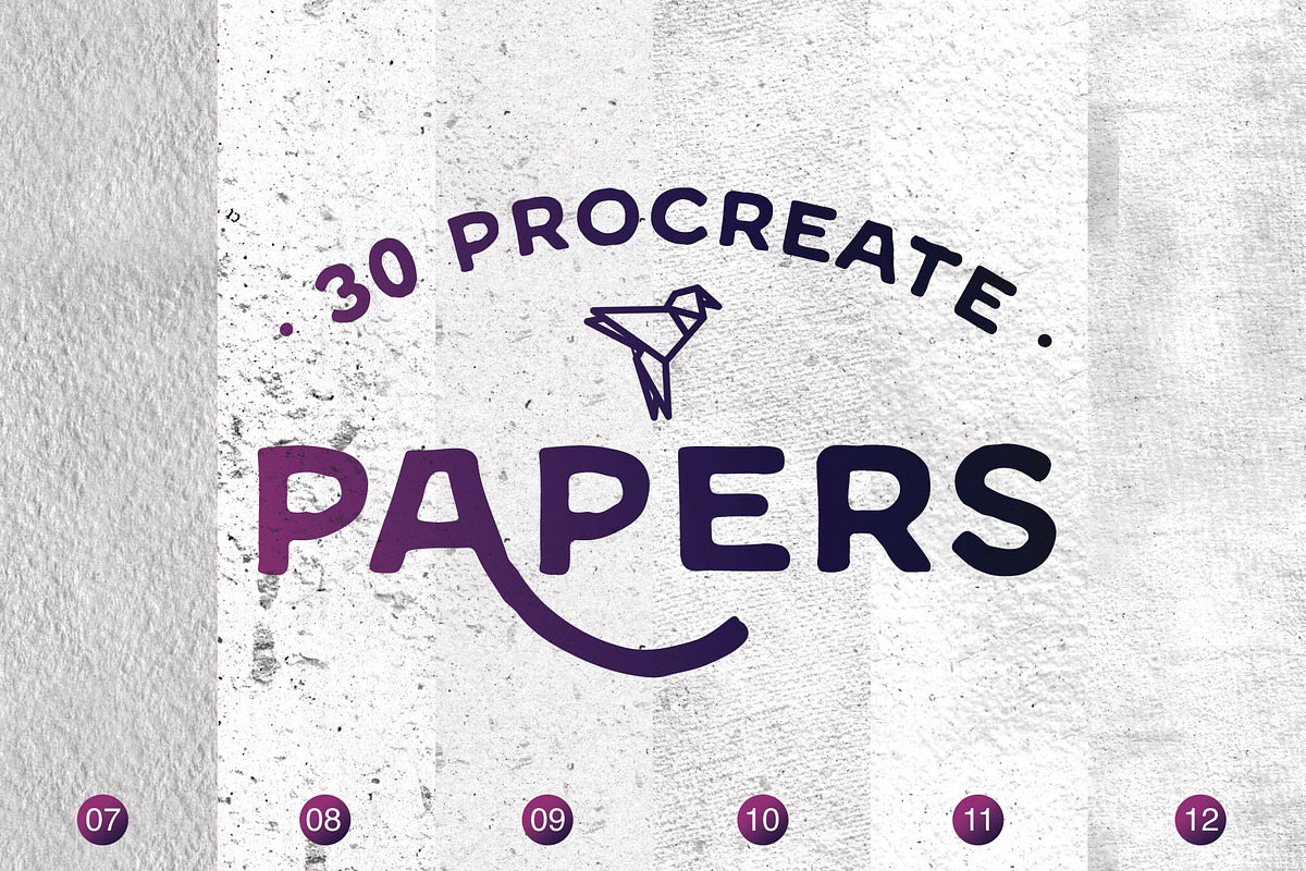Procreate Paper Brushes, a Brush Add-On by RadekBroz (Photo 5 of 8)