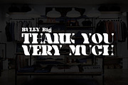 Bulky Big, a Slab Serif Font by Bramcreative (Thumbnail 6 of 8)