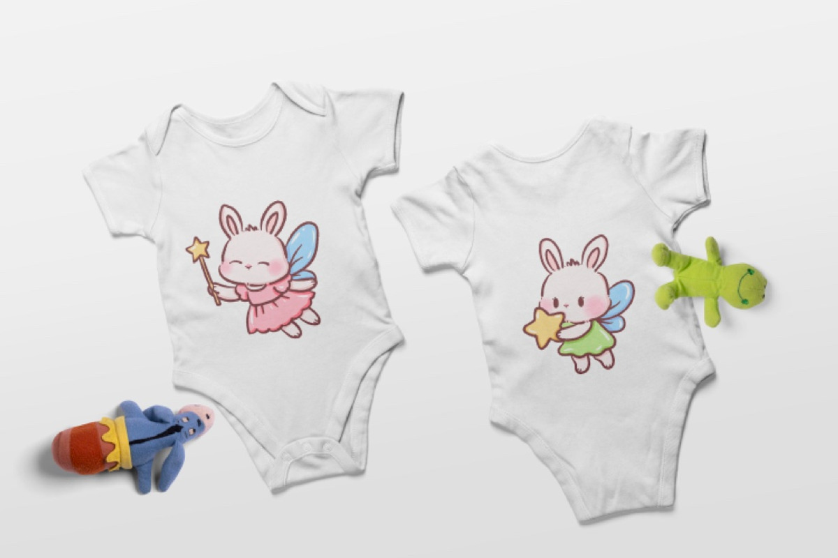 Kawaii Bunny Fairy PNG Clipart, an Animal Illustration by Blumensdiary (Photo 4 of 7)