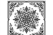 50 Elegant Floral Ornament Bundle, a Decorative Illustration by Amazin_art (Thumbnail 22 of 38)