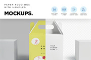Gable Box Mockups, a Packaging Mockup by megostudi0 (Thumbnail 5 of 7)