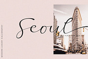 Moura - Modern Script, a Script Font by Flawless And Co (Thumbnail 3 of 16)