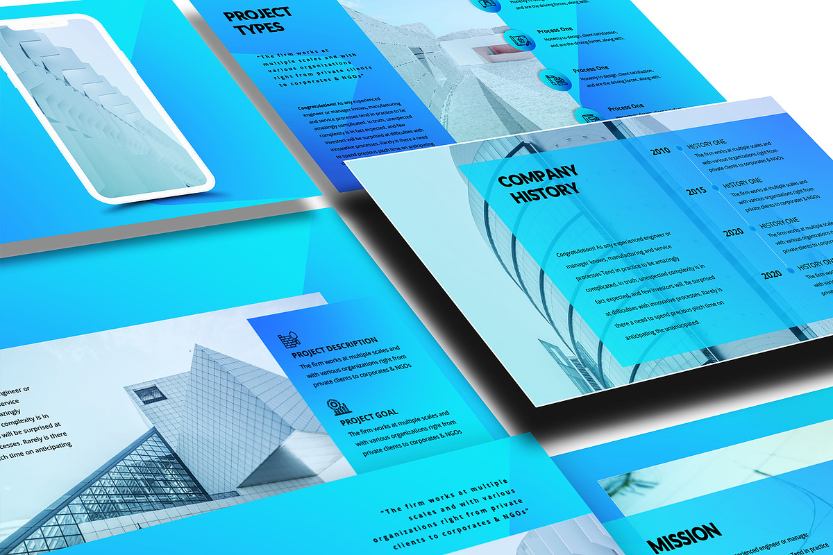 Roofed Corporate Keynote Template, a Presentation Template by temphall (Photo 5 of 8)