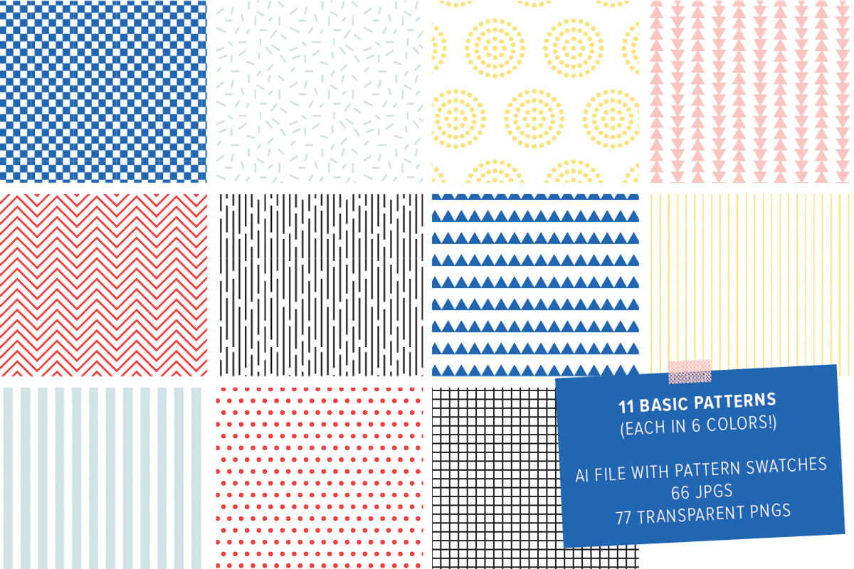 POP Pattern Bundle, a Pattern Graphic by Anugraha Design (Photo 7 of 7)