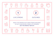 Drinks Line Icons, an Outline Icon by Made by Made (Thumbnail 4 of 7)