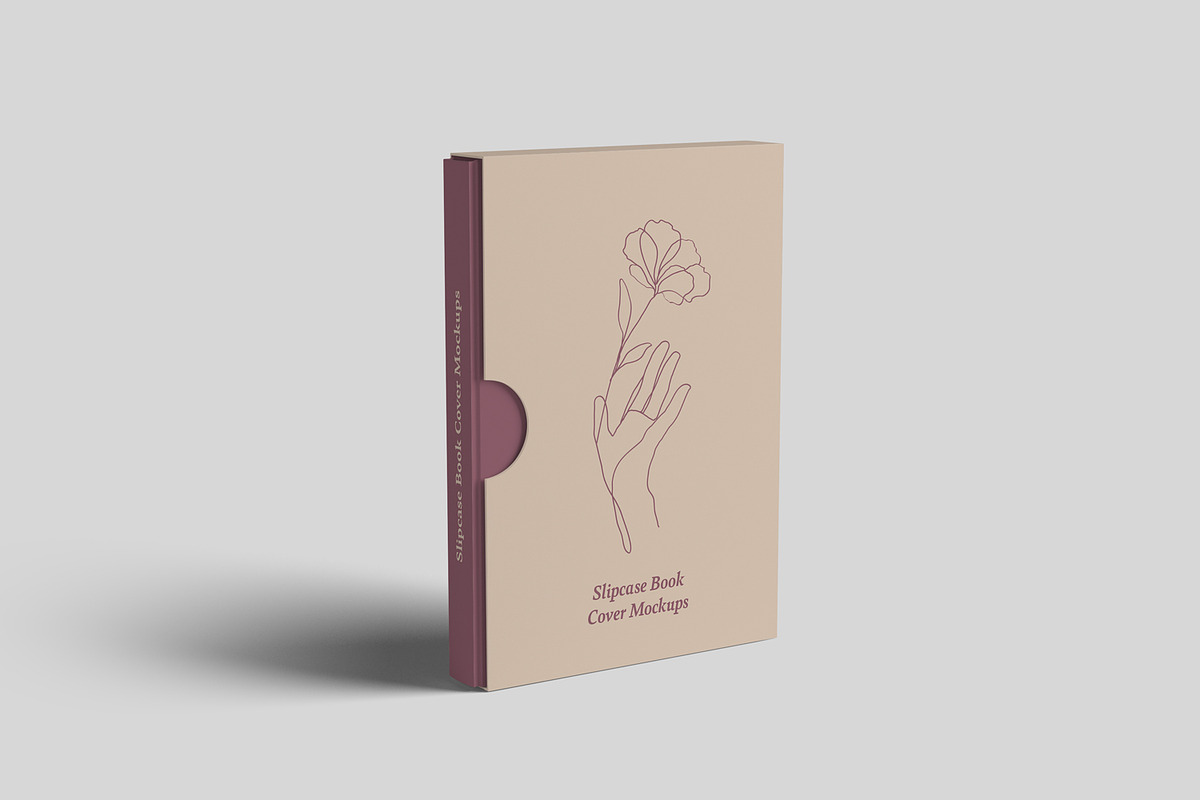 Slipcase Book Cover Mockups, a Print Template by artimasa (Photo 2 of 6)