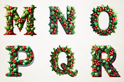 Christmas Cheer Alphabet Bundle, an Illustration by RobertsArt (Thumbnail 4 of 7)