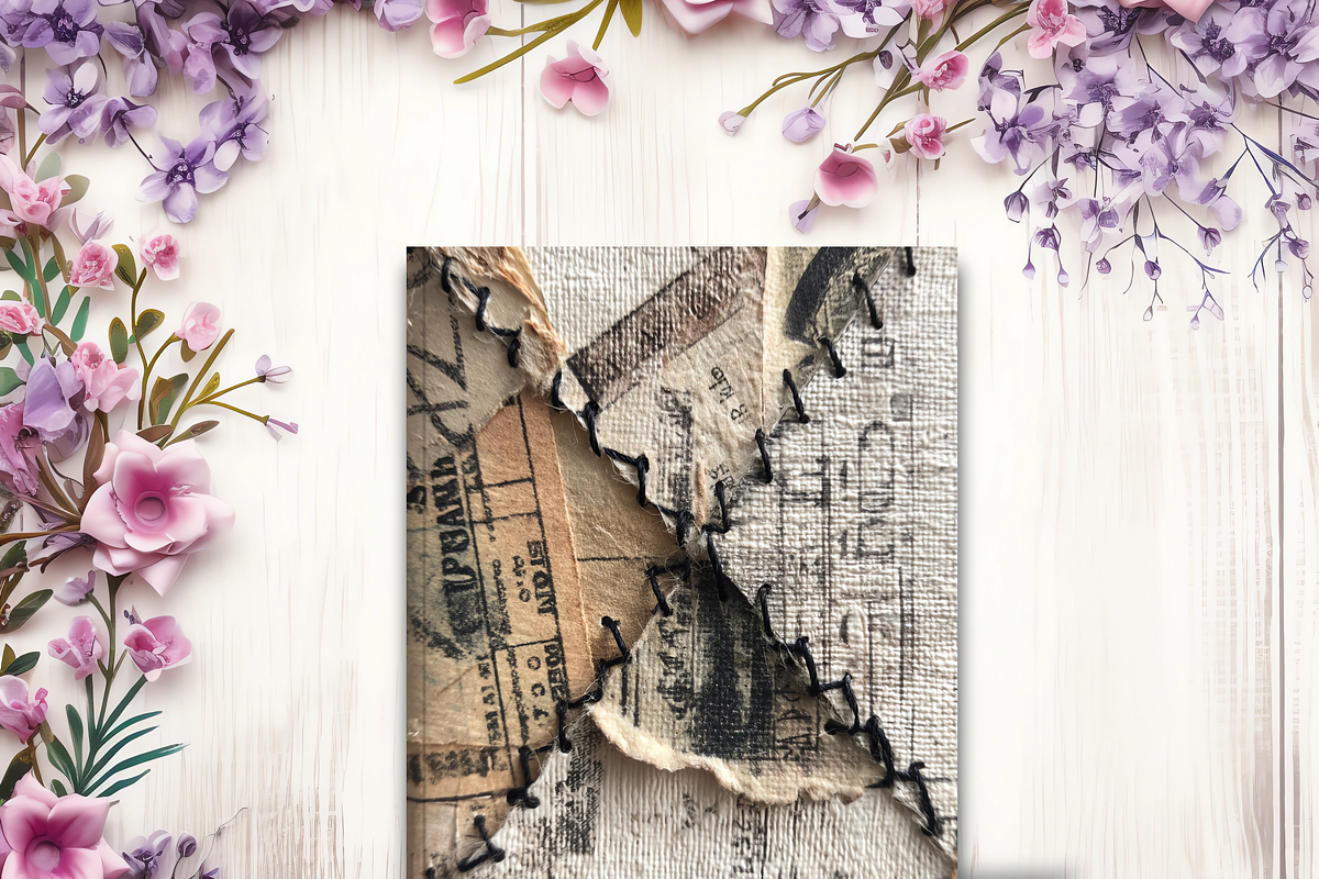 65 Vintage Ephemera Book Cover, a Brochure Template by LA Design (Photo 7 of 9)