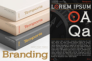 Temporis - Serif Font Family, a Serif Font by Artistic & Unique (Thumbnail 4 of 13)