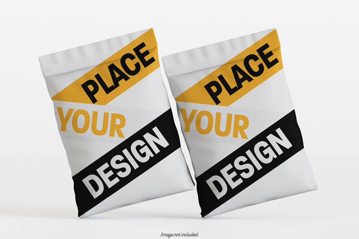 Snack Pouch Mockup Bundles, a Packaging Mockup by Ambo Ampeng (Photo 14 of 32)