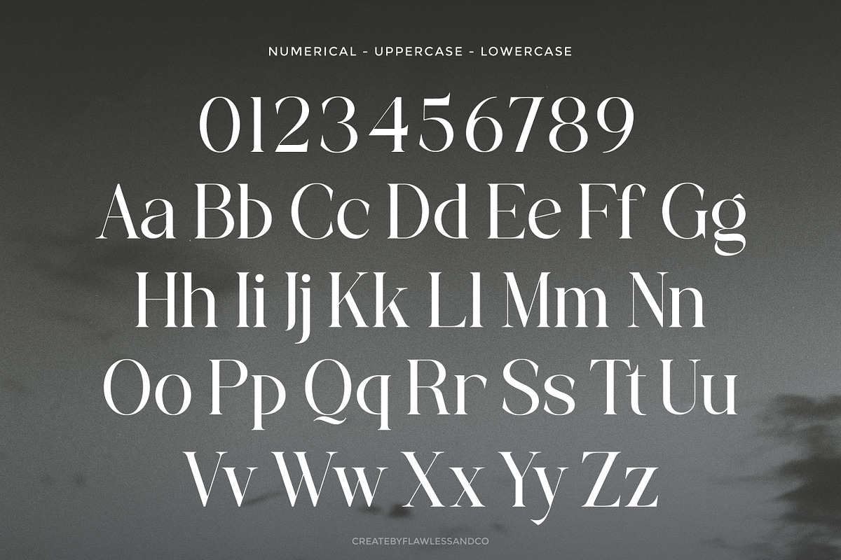 Brettaline - Family Serif Font, a Serif Font by Flawless And Co (Photo 10 of 10)