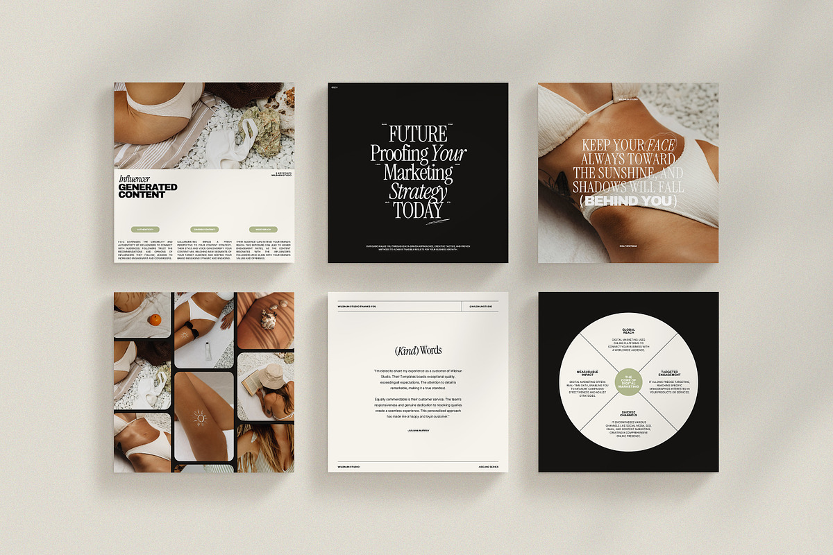 ADE / Social Media Kit (I), a Social Media Template by Wildnun Studio (Photo 12 of 23)