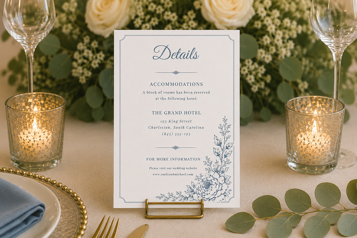Peony Floral Wedding Suite, a Decorative Illustration by AW Studios (Photo 6 of 7)