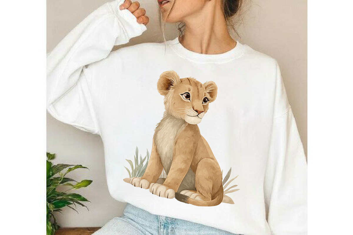 Safari Friends Animals collection, an Illustration by DreamCafeArt (Photo 5 of 10)