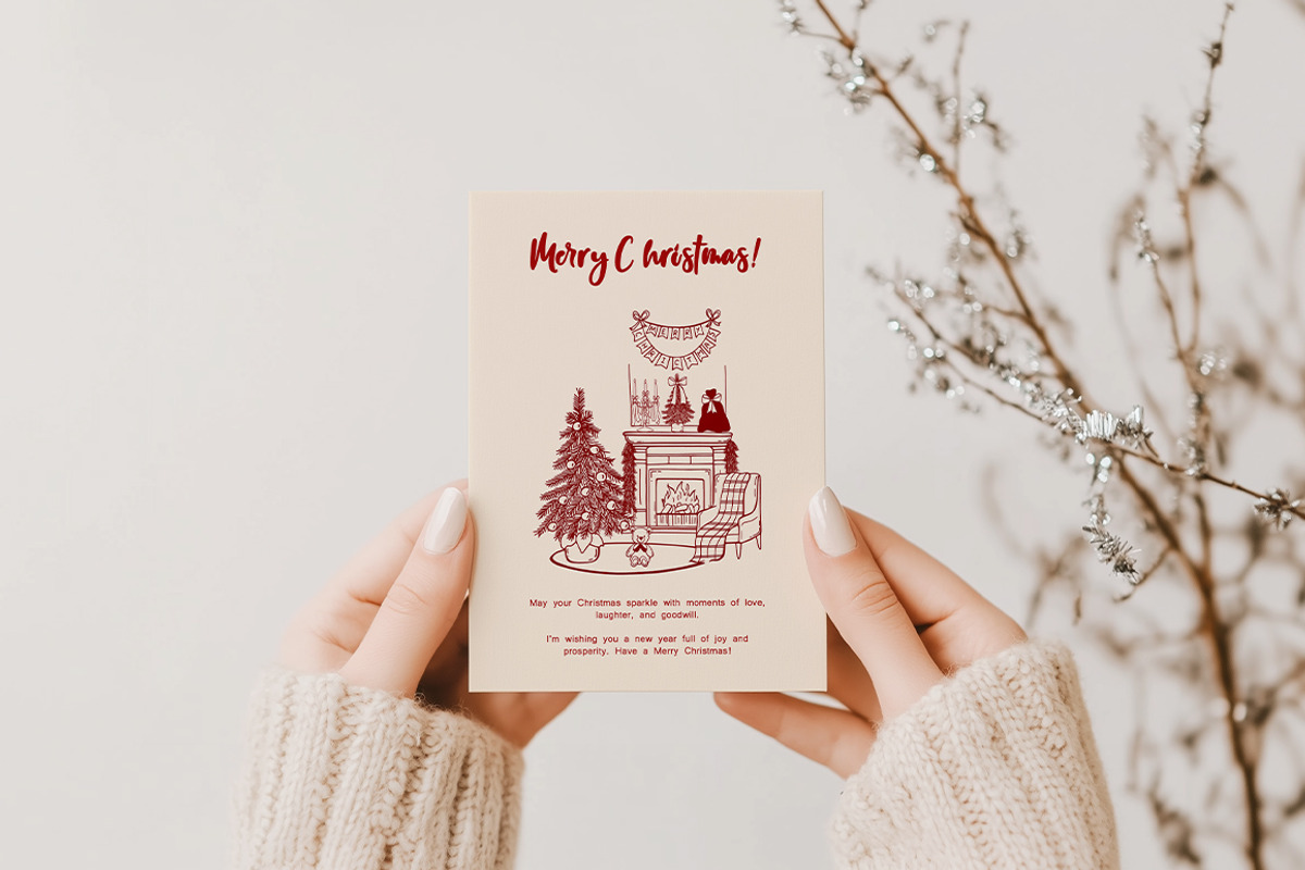 Whimsical Set Cozy Christmas, a Seasonal Illustration by ViktoriyaD (Photo 6 of 20)