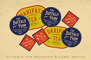 Native Roast - Layered Display Font, a Font by Letterhend Studio (Thumbnail 5 of 9)