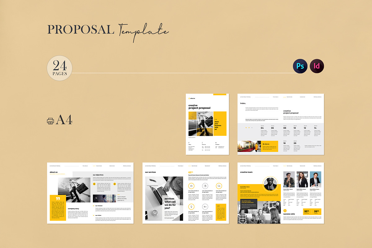 Proposal, a Brochure Template by Orcshape Studio (Photo 9 of 10)