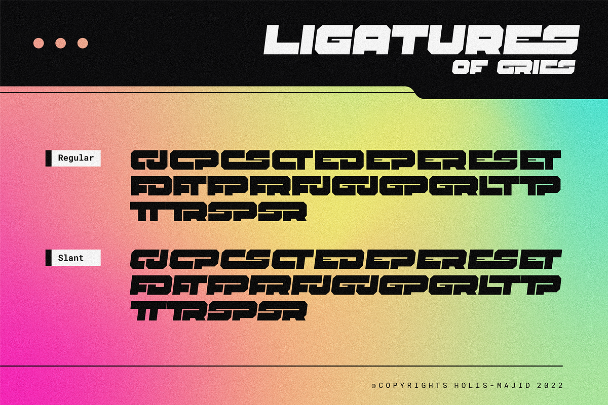 Gries Bold, a Sans Serif Font by 24Design Studios (Photo 7 of 9)