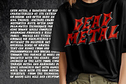 GoldFawn Metal Horror Blackletter, a Blackletter Font by dansdesign (Thumbnail 10 of 12)