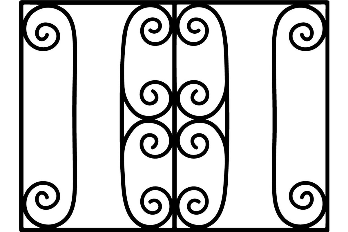 Decorative Scrollwork Panel Designs, a Decorative Illustration by Designer_Momina (Photo 7 of 20)