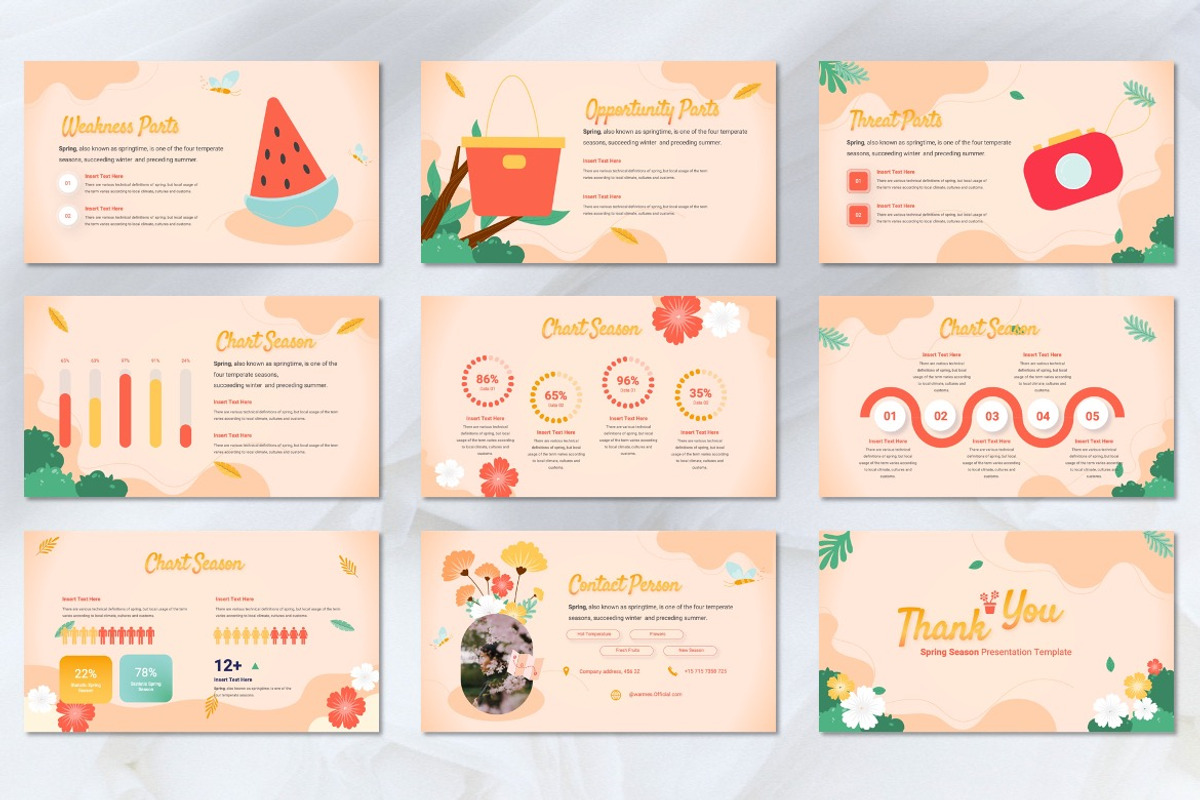 Warmes - Spring Season Keynote, a Presentation Template by Dhabee (Photo 8 of 8)