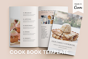 Aesthetic Pink Cook Book Template, a Magazine Template by ShopRShop (Thumbnail 1 of 10)