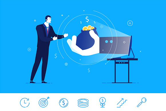 Online Commerce ( 6 Icons)
