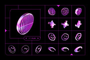 3D Y2K Objects - 111 illustrations, an Object Graphic by assetpro.design (Thumbnail 9 of 15)
