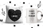 Friends Forever - Childrens font duo, a Script Font by JuliyArt (Thumbnail 6 of 13)