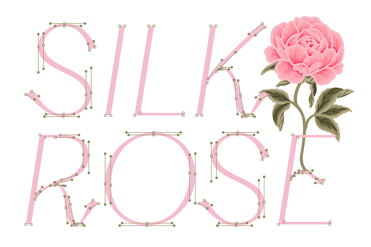 Silkrose - Delicate Display Font, a Sans Serif Font by Artflorara (Photo 5 of 14)
