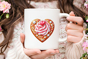 Christmas Candy Canes & Sweets Clipa, an Illustration by RobertsArt (Thumbnail 3 of 7)