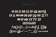 Gelisah - Handbrush Font, a Font by skiiller studio (Thumbnail 6 of 8)